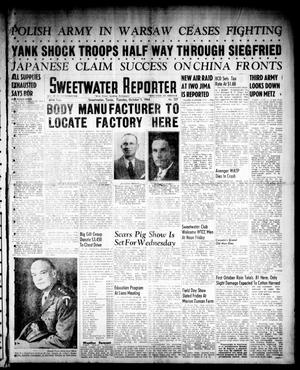 Sweetwater Reporter (Sweetwater, Tex.), Vol. 47, No. 227, Ed. 1 Tuesday, October 3, 1944