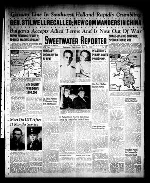 Primary view of object titled 'Sweetwater Reporter (Sweetwater, Tex.), Vol. 47, No. 249, Ed. 1 Sunday, October 29, 1944'.