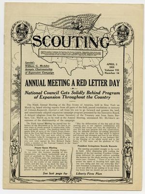 Scouting, Volume 7, Number 14, April 3, 1919