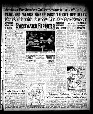 Sweetwater Reporter (Sweetwater, Tex.), Vol. 47, No. 261, Ed. 1 Sunday, November 12, 1944