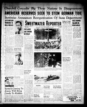 Sweetwater Reporter (Sweetwater, Tex.), Vol. 47, No. 283, Ed. 1 Wednesday, December 20, 1944