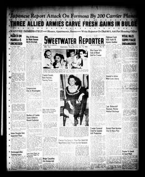 Sweetwater Reporter (Sweetwater, Tex.), Vol. 48, No. 13, Ed. 1 Monday, January 15, 1945