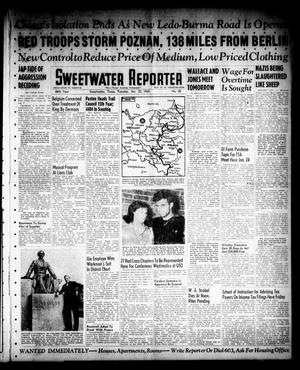 Sweetwater Reporter (Sweetwater, Tex.), Vol. 48, No. 20, Ed. 1 Tuesday, January 23, 1945