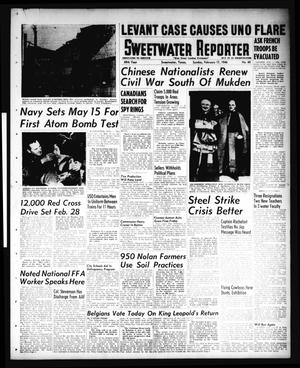 Sweetwater Reporter (Sweetwater, Tex.), Vol. 49, No. 40, Ed. 1 Sunday, February 17, 1946