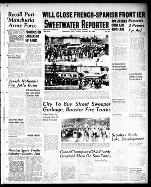 Sweetwater Reporter (Sweetwater, Tex.), Vol. 49, No. 48, Ed. 1 Tuesday, February 26, 1946