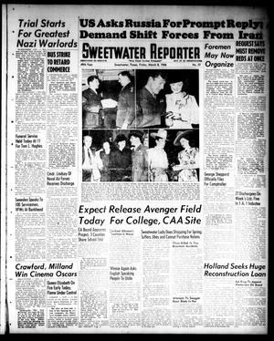 Primary view of object titled 'Sweetwater Reporter (Sweetwater, Tex.), Vol. 49, No. 57, Ed. 1 Friday, March 8, 1946'.