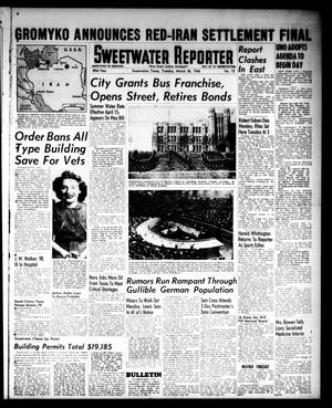 Sweetwater Reporter (Sweetwater, Tex.), Vol. 49, No. 72, Ed. 1 Tuesday, March 26, 1946