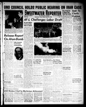 Sweetwater Reporter (Sweetwater, Tex.), Vol. 49, No. 75, Ed. 1 Friday, March 29, 1946