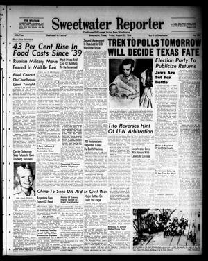 Sweetwater Reporter (Sweetwater, Tex.), Vol. 49, No. 200, Ed. 1 Friday, August 23, 1946