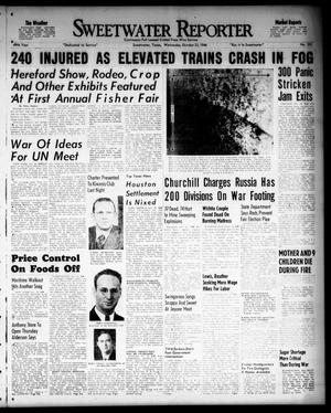 Sweetwater Reporter (Sweetwater, Tex.), Vol. 49, No. 251, Ed. 1 Wednesday, October 23, 1946