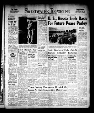 Sweetwater Reporter (Sweetwater, Tex.), Vol. 51, No. 113, Ed. 1 Wednesday, May 12, 1948