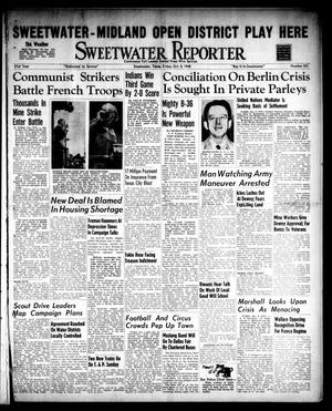 Sweetwater Reporter (Sweetwater, Tex.), Vol. 51, No. 241, Ed. 1 Friday, October 8, 1948