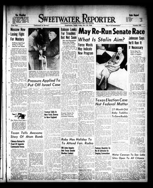 Sweetwater Reporter (Sweetwater, Tex.), Vol. 51, No. 259, Ed. 1 Friday, October 29, 1948