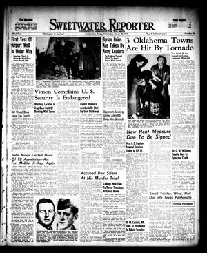 Sweetwater Reporter (Sweetwater, Tex.), Vol. 52, No. 76, Ed. 1 Wednesday, March 30, 1949
