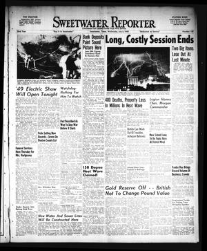 Sweetwater Reporter (Sweetwater, Tex.), Vol. 52, No. 159, Ed. 1 Wednesday, July 6, 1949