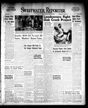 Sweetwater Reporter (Sweetwater, Tex.), Vol. 52, No. 202, Ed. 1 Thursday, August 25, 1949
