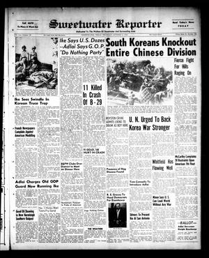 Sweetwater Reporter (Sweetwater, Tex.), Vol. 55, No. 240, Ed. 1 Thursday, October 9, 1952