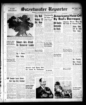 Sweetwater Reporter (Sweetwater, Tex.), Vol. 55, No. 253, Ed. 1 Friday, October 24, 1952