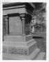 Photograph: [Base of the Jaybird Monument at the City Hall in Richmond]
