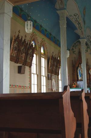 Sts. Cyril & Methodius Catholic Church, the interior