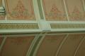 Photograph: St. John the Baptist Catholic Church, detail of roof stenciling
