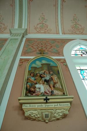 St. John the Baptist Catholic Church, detail of artwork