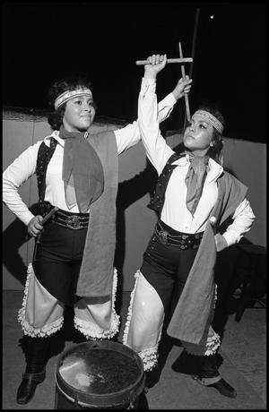 [Two Female Argentine Folk Dancers]
