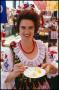Thumbnail image of item number 1 in: '[Jo Ann Witek in Polish Food Booth]'.
