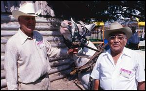 [Travis W. Kuykendall with Zaragoza Guajardo and Horse]