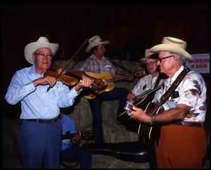 [United Fiddlers Association Performing at the Texas Folklife Festival]