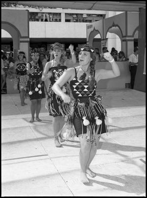 [Hawaiian Club Dancers Performing]