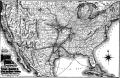 Thumbnail image of item number 1 in: 'Map of the South West Railway System.  Missouri Pacific Ry., Central Branch U. P. R. R. Missouri, Kansas & Texas Ry. Texas and Pacific Ry. St. Louis, Iron Mountn. And Southern Ry. International and Great Northern Ry. And their Connections'.