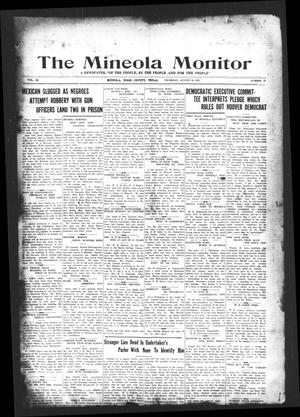 The Mineola Monitor (Mineola, Tex.), Vol. 53, No. 22, Ed. 1 Thursday, August 16, 1928