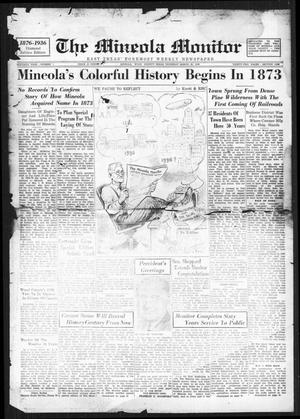 The Mineola Monitor (Mineola, Tex.), Vol. 60, No. 1, Ed. 1 Thursday, March 26, 1936