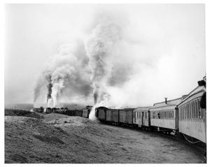 Primary view of object titled '[Stalled train near Carneros]'.