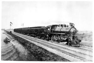 Primary view of object titled '[NYC “The Twentieth Century Limited” Engine No. 604]'.
