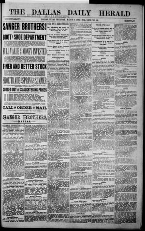 The Dallas Daily Herald. (Dallas, Tex.), Vol. 29, No. 86, Ed. 1 Thursday, March 9, 1882