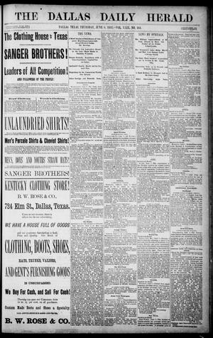 The Dallas Daily Herald. (Dallas, Tex.), Vol. 29, No. 164, Ed. 1 Thursday, June 8, 1882