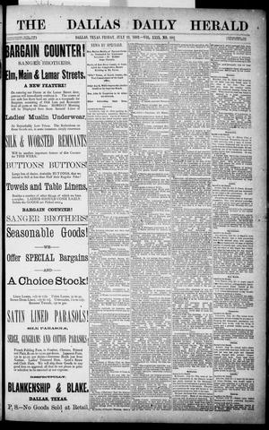 The Dallas Daily Herald. (Dallas, Tex.), Vol. 29, No. 202, Ed. 1 Friday, July 21, 1882
