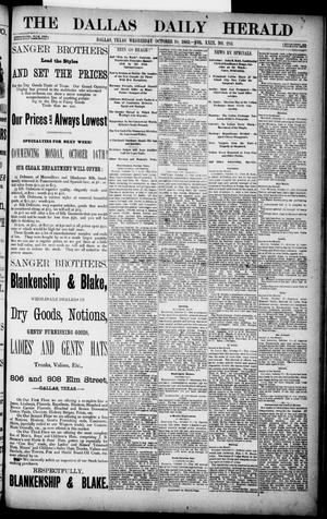 The Dallas Daily Herald. (Dallas, Tex.), Vol. 29, No. 283, Ed. 1 Wednesday, October 18, 1882
