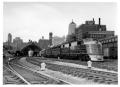 Photograph: [Trains leaving Grand Central Station in Chicago]