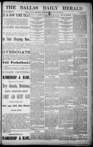 The Dallas Daily Herald. (Dallas, Tex.), Vol. 30, No. 12, Ed. 1 Wednesday, December 6, 1882