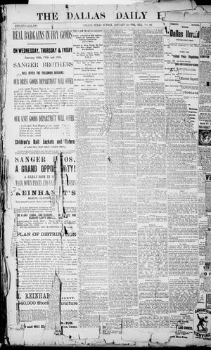 The Dallas Daily Herald. (Dallas, Tex.), Vol. 30, No. 46, Ed. 1 Sunday, January 14, 1883