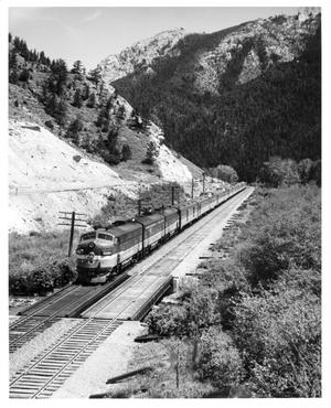 Primary view of object titled '["North Coast Limited" in Rocky Canyon]'.