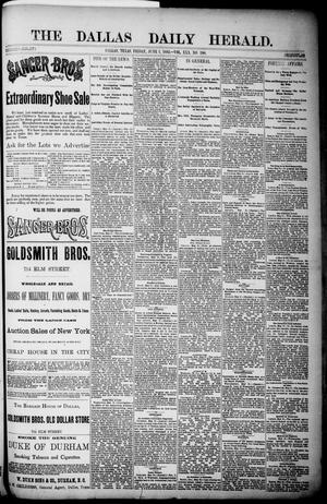 The Dallas Daily Herald. (Dallas, Tex.), Vol. 30, No. 190, Ed. 1 Friday, June 1, 1883