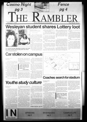 The Rambler (Fort Worth, Tex.), Ed. 1 Wednesday, February 8, 1995