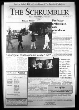 The Rambler (Fort Worth, Tex.), Ed. 1 Wednesday, April 3, 1996