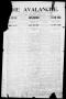 Thumbnail image of item number 1 in: 'The Avalanche. (Lubbock, Texas), No. 37, Ed. 1 Thursday, April 1, 1909'.