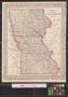 Thumbnail image of item number 1 in: 'County map of the states of Iowa and Missouri.'.