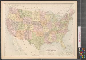 General map of the United States.